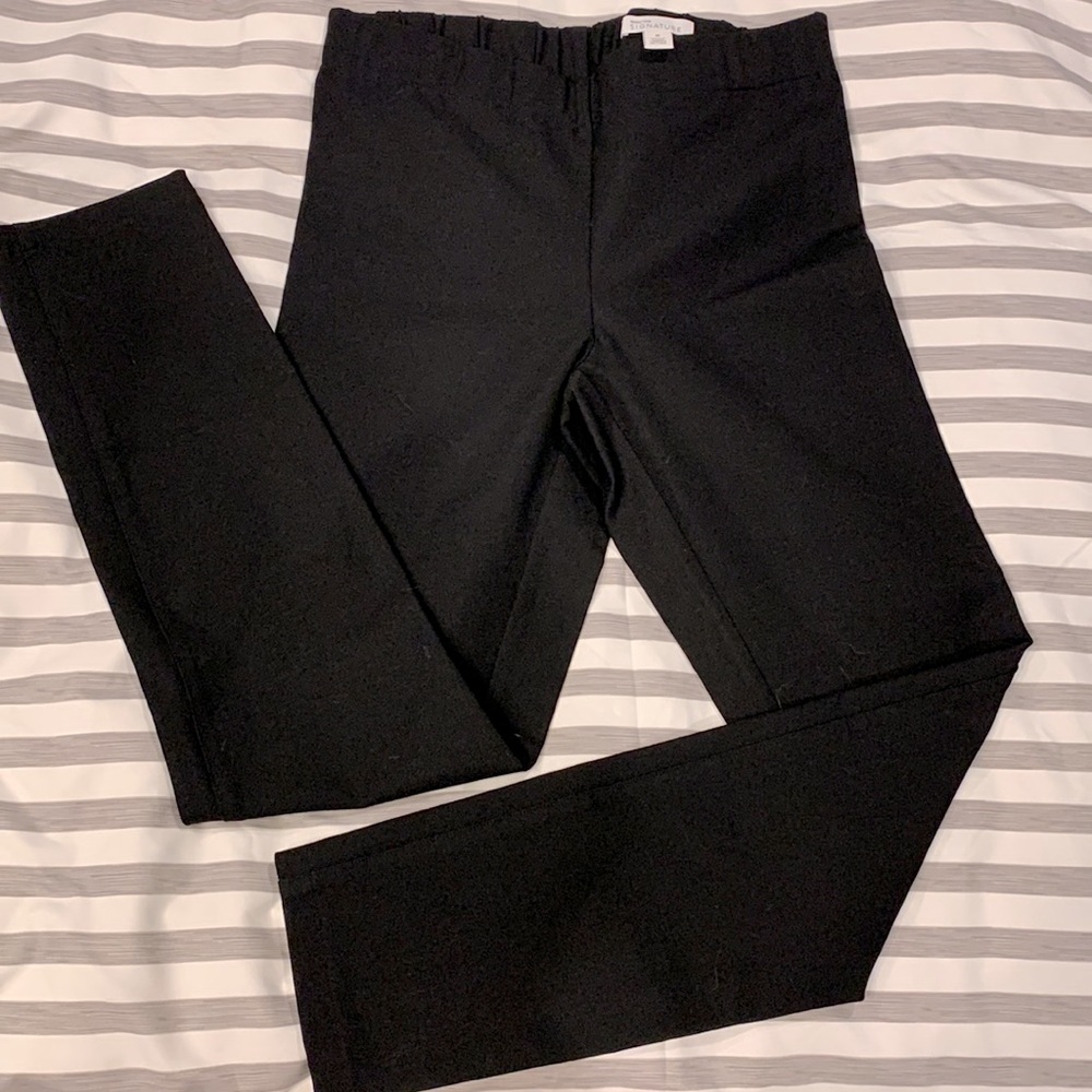 NORDSTROM SIGNATURE-woman’s black pants.